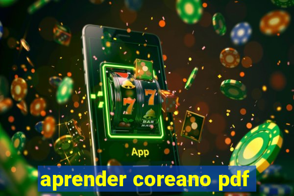 aprender coreano pdf