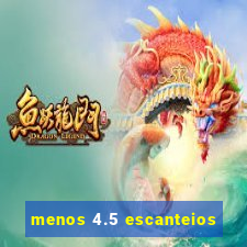 menos 4.5 escanteios