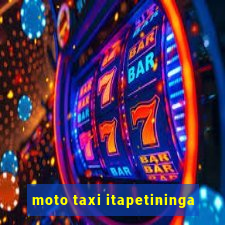 moto taxi itapetininga