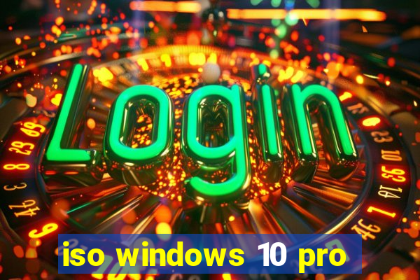 iso windows 10 pro