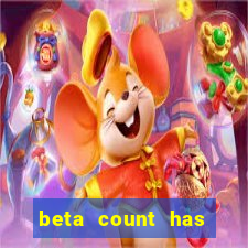 beta count has changed pt br