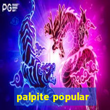 palpite popular