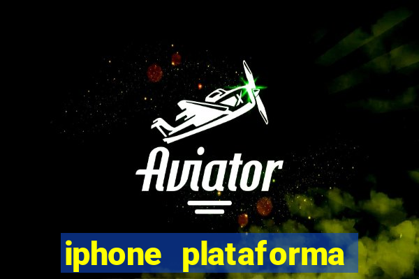 iphone plataforma de jogos