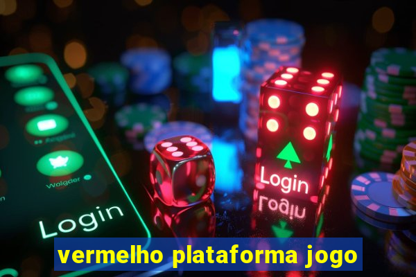 vermelho plataforma jogo