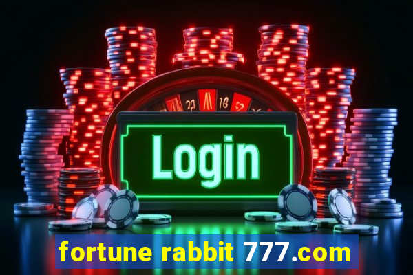 fortune rabbit 777.com