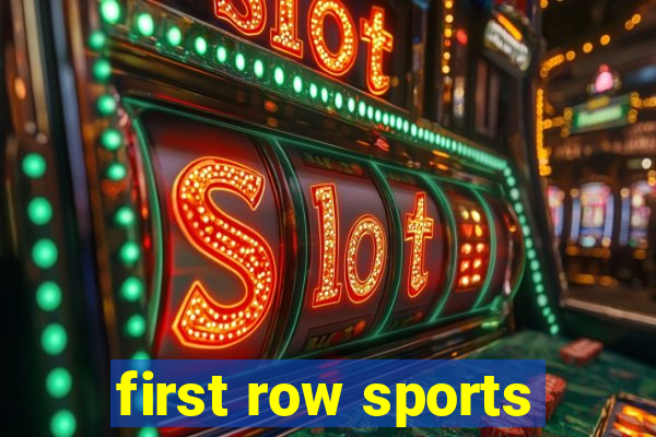 first row sports