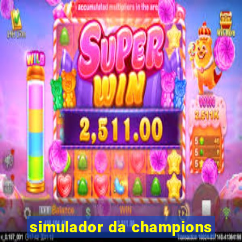 simulador da champions