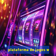 plataforma de jogos w