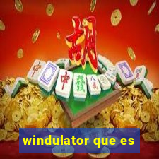 windulator que es