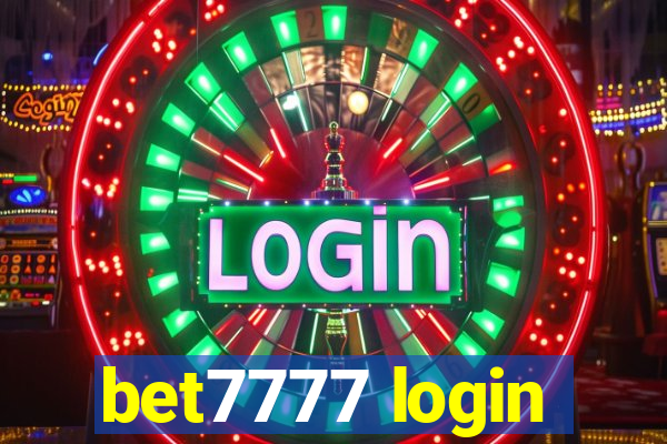 bet7777 login