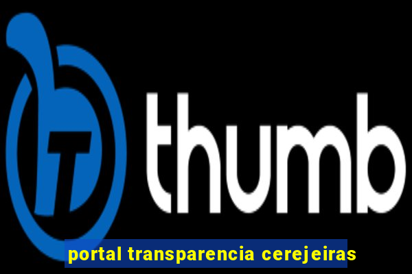 portal transparencia cerejeiras