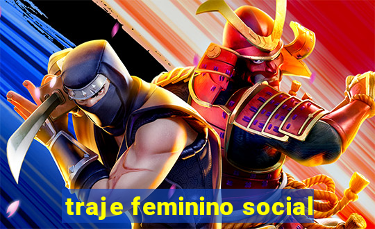 traje feminino social