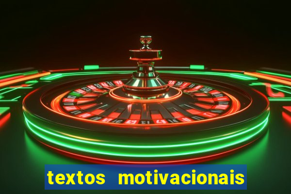 textos motivacionais para equipes