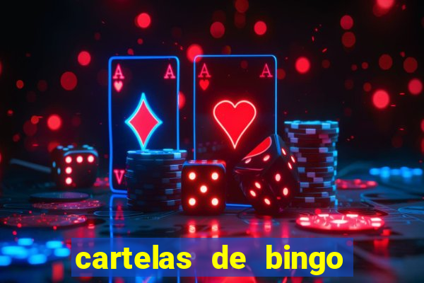 cartelas de bingo para imprimir de 1 a 90