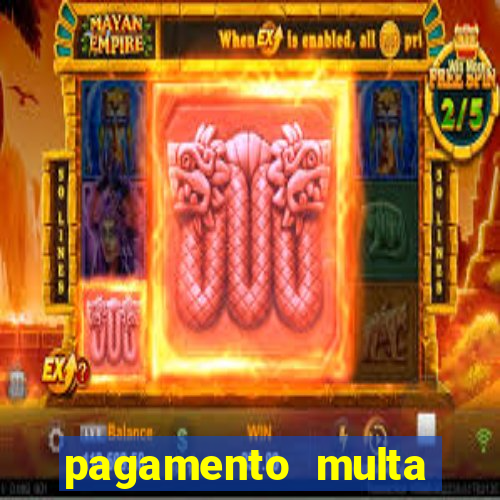 pagamento multa detran mg