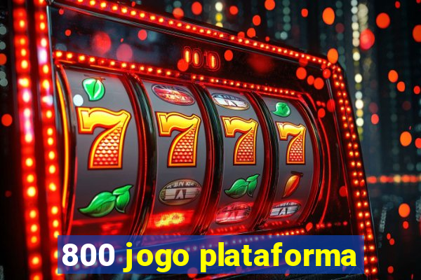 800 jogo plataforma