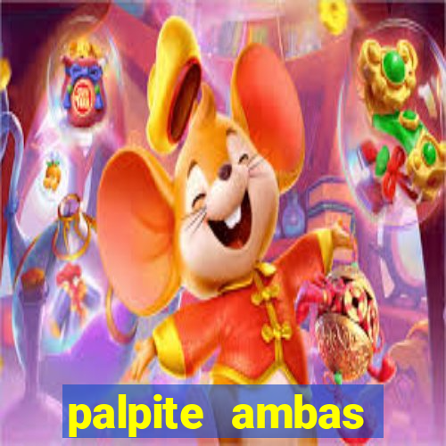 palpite ambas marcam hoje