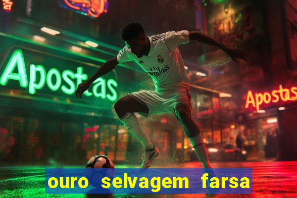 ouro selvagem farsa ouro selvagem o que aconteceu