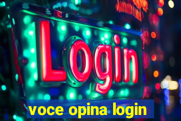 voce opina login