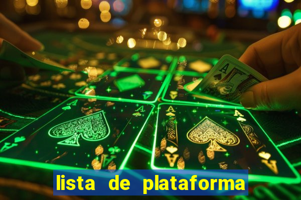 lista de plataforma de jogos