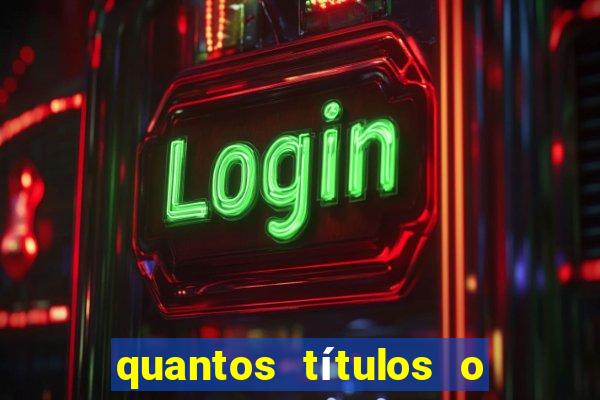 quantos títulos o flamengo tem no total