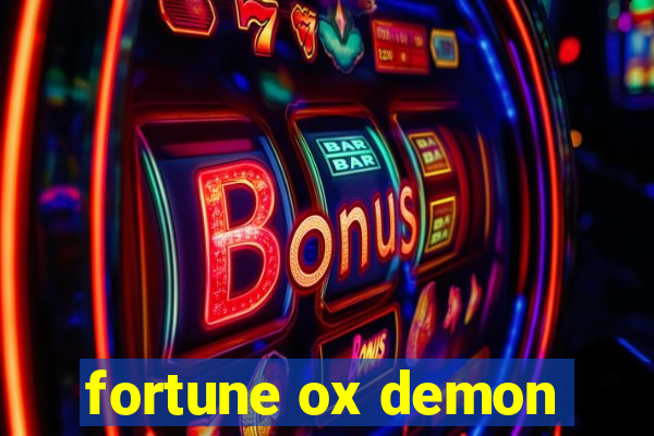 fortune ox demon